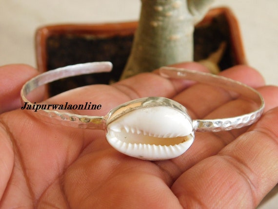 925 Silver Cowrie Shell Necklace — Moonflower Ibiza