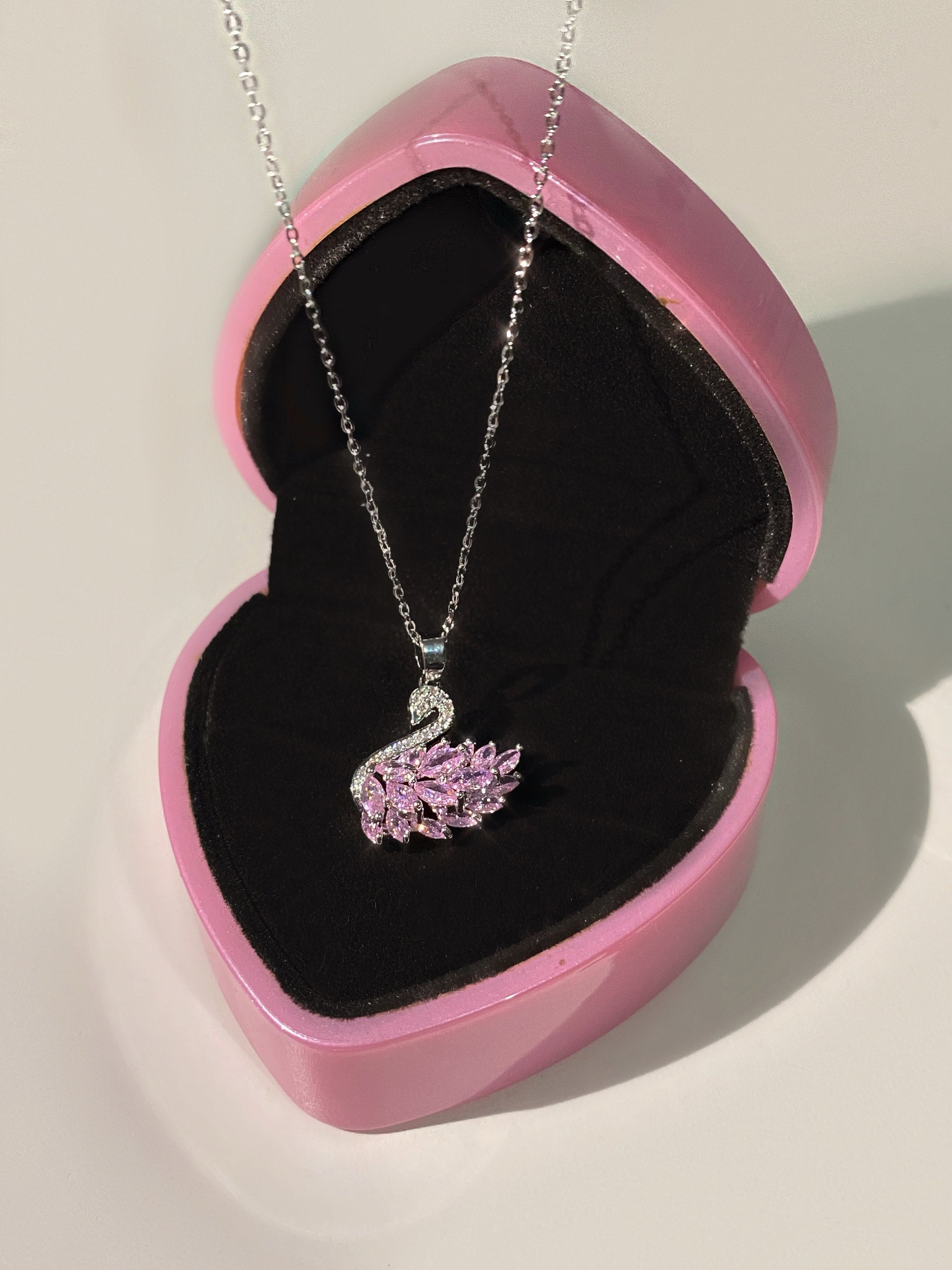 ネックレス・ペンダント [KATENKELLY] Swan Pearl Necklace Pearl Swan - Etsy