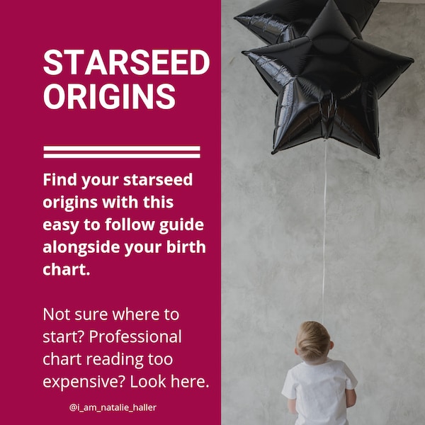 SAME DAY Starseed Origins | Discover Alien Race | Learn how to read your & clients Birth Chart | Natal Chart | Easy step by step guide