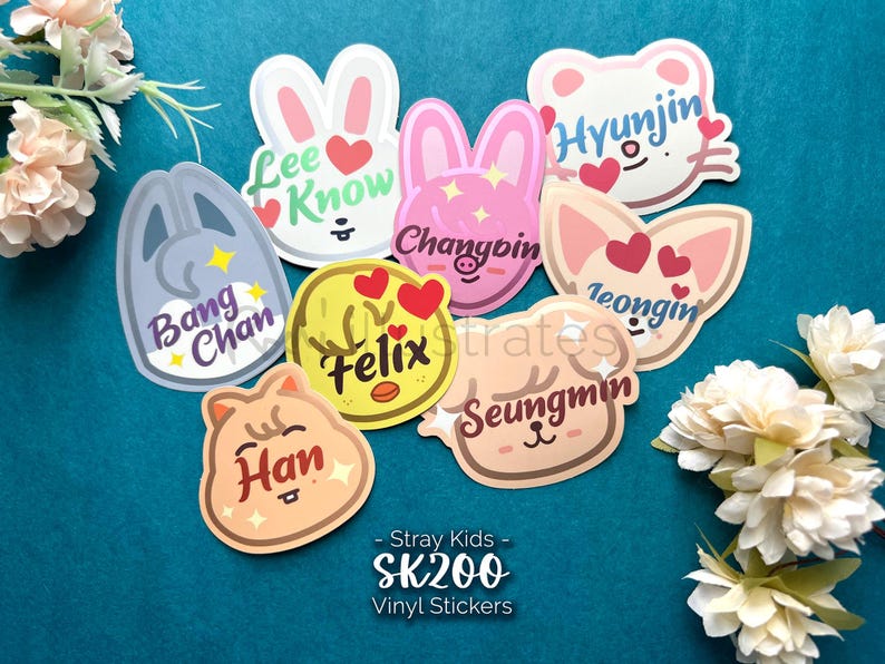 Lee Bit Sticker Stray Kids Stickers | SKZOO Series - Etsy