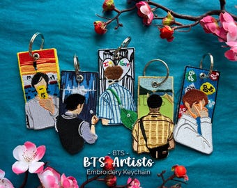 BTS♡ユニット♡イラストアクリルキーホルダー BTS ジミン イラスト アクリルキーホルダー - メルカリ