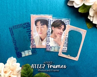 ATEEZ - Photocard Holder | ATEEZ Themed Photocard Frames