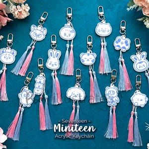 Seventeen | Miniteen Tassel Keychains