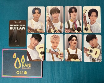 ATEEZ PCs | Official Outlaw Everline 4.0 POB Photocards