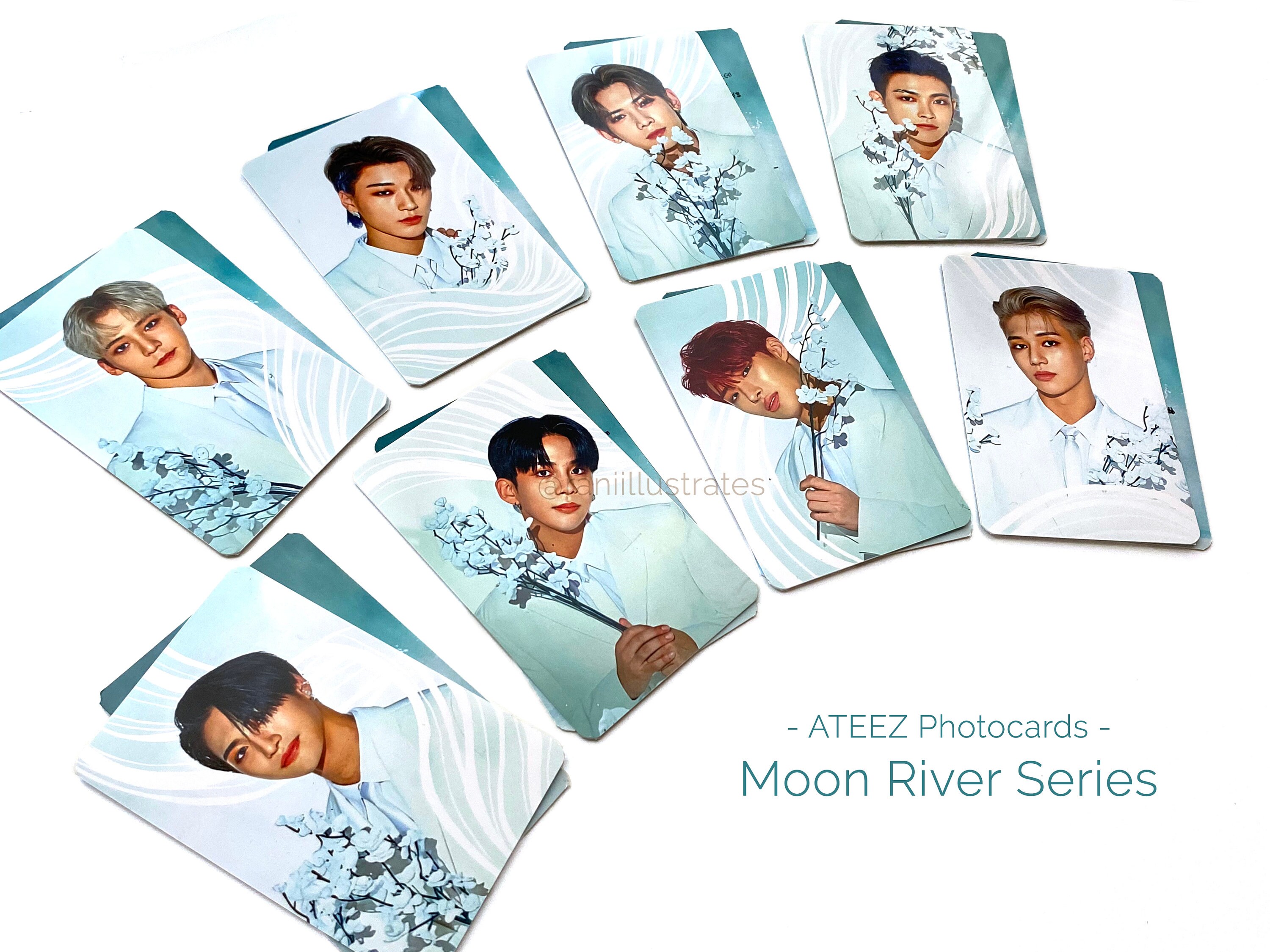 ATEEZ - Photocards | Moon River Series |