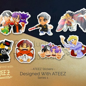 ATEEZ - Stickers | Designed with ATEEZ