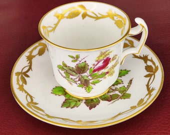 Vintage Copenhagen Cup and Saucer Set, Seagull Trio Tea Set