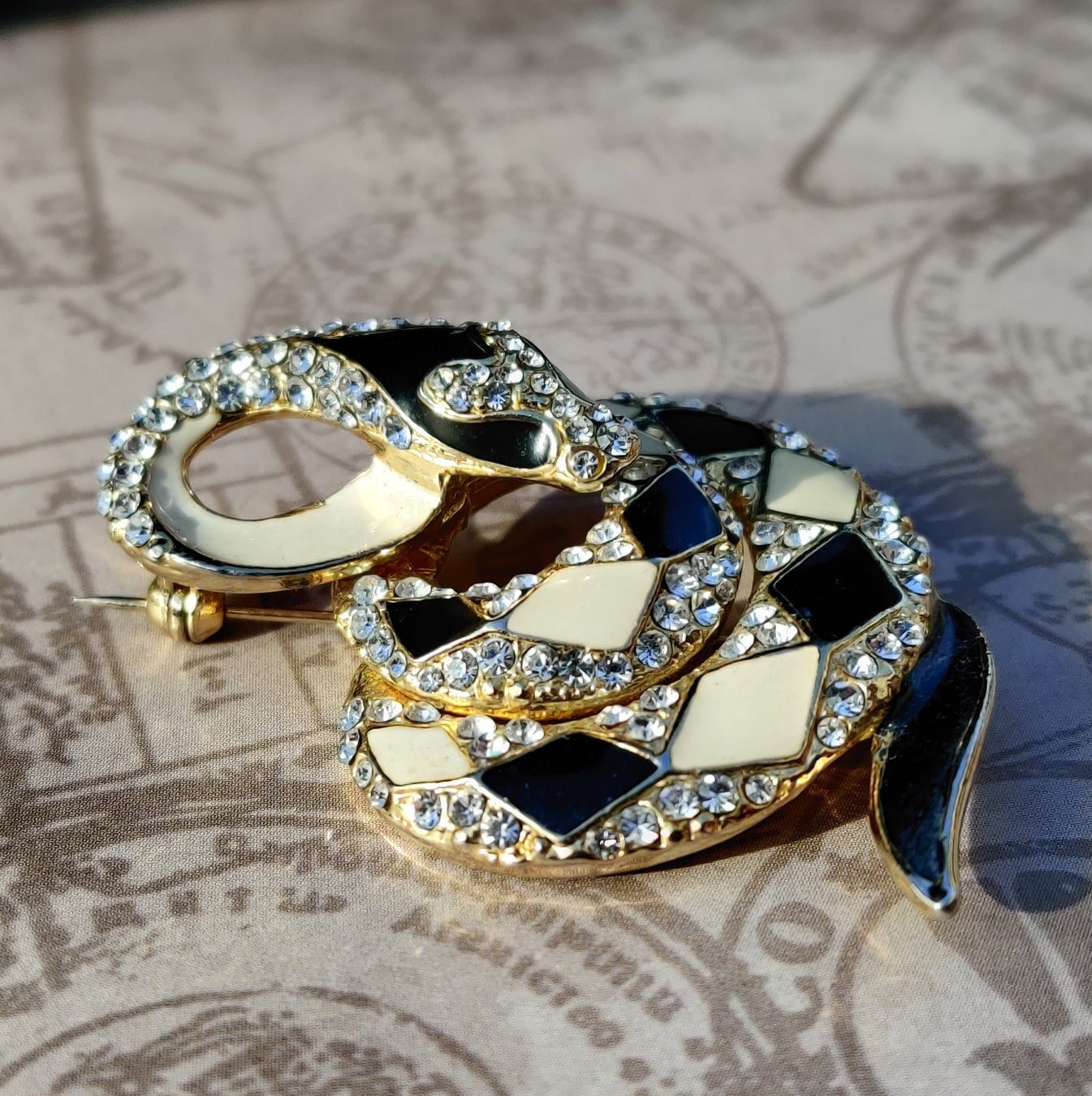 Serpent brooch store