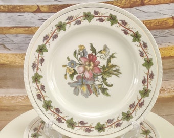 Prato de Jantar, CROWN DUCAL WARE, 2 Pratos de Jantar Pequenos, Riviera