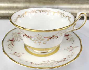 Tea Cup, COALPORT, Tea Cup And Saucer, Gift For Her