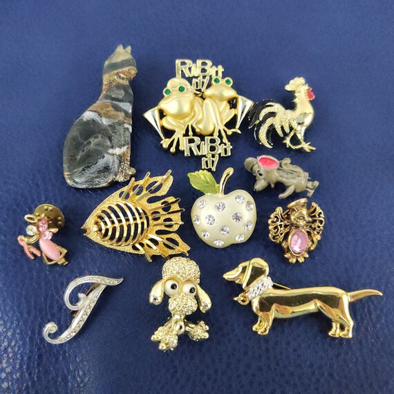 Jewelry Lot Vintage Brooch Jewellery Lot Etsy