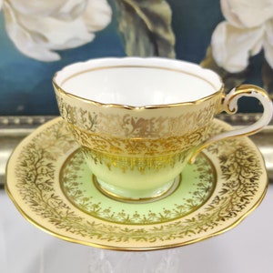 Vintage Tea Cup, AYNSLEY, TeaCup And Saucer, Gift For Her