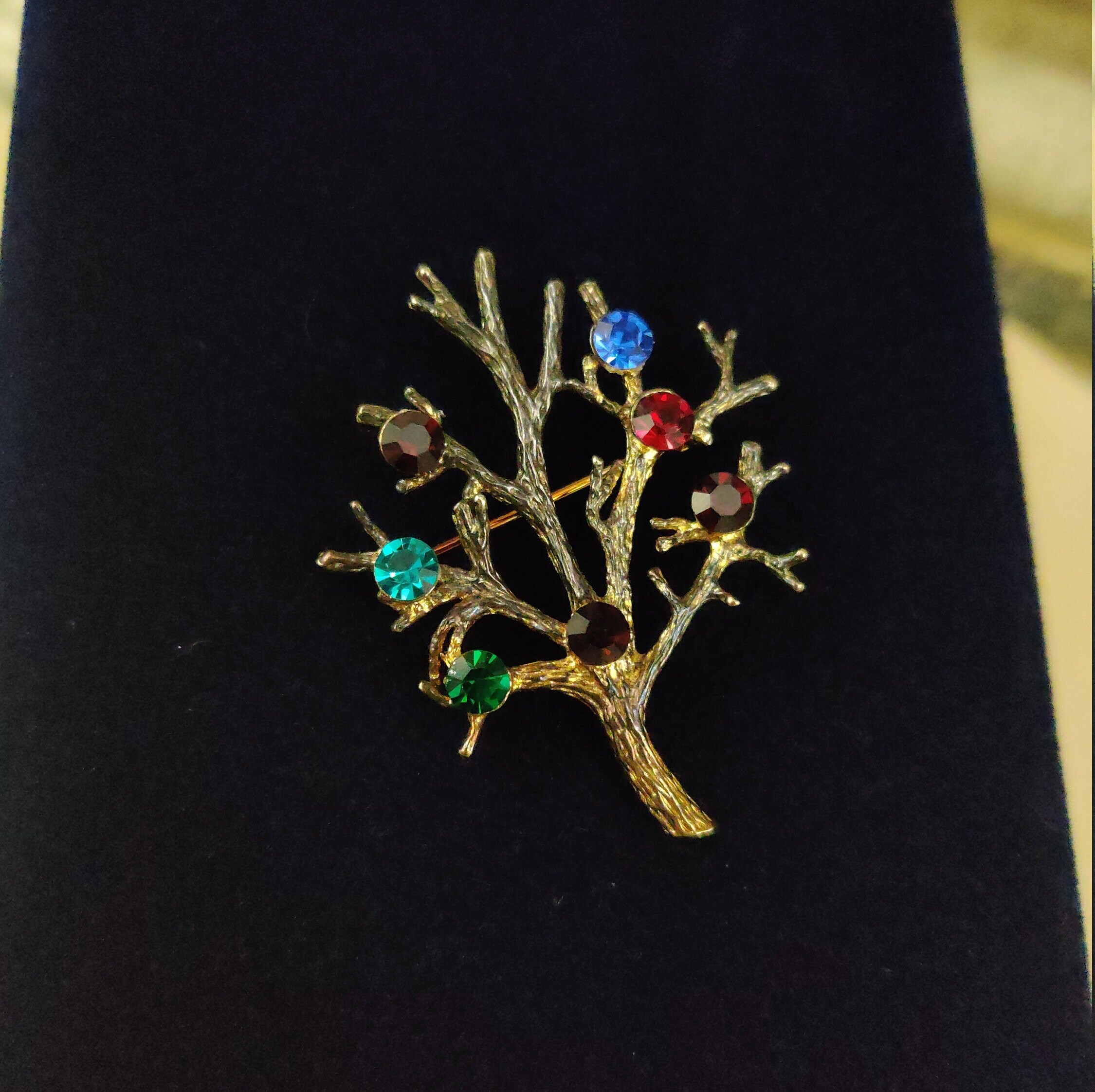 sterling Tree of Life ツリーブローチ 木 樹 ヴィンテージ sterling Tree of Life ツリーブローチ 木 樹 ヴィンテージ