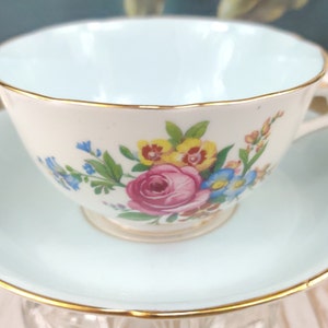 Vintage theekopje, ROYAL GRAFTON, theekopje en schotel