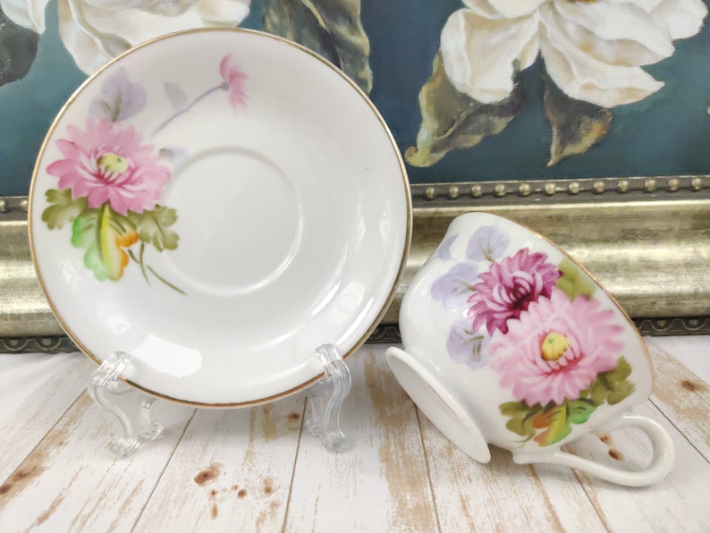 Vintage Tea Cup, MERIT, Tea Cup and Saucer, Occupied Japan Etsy