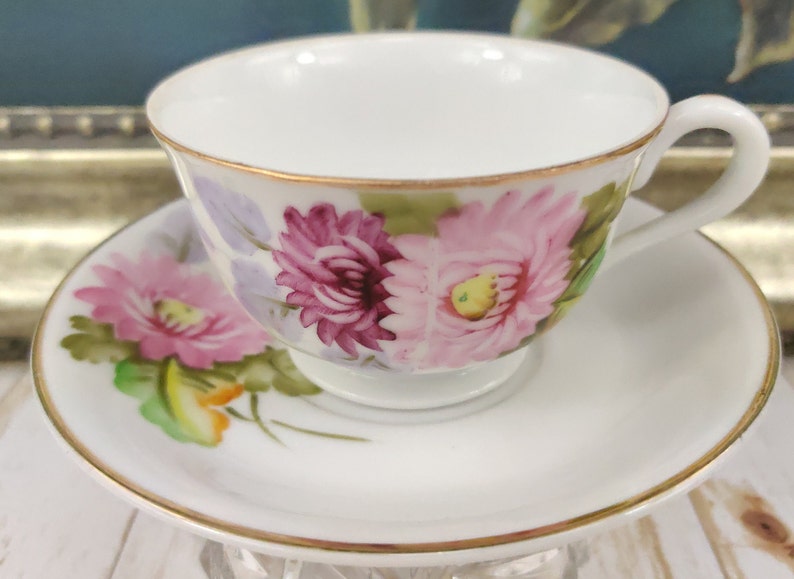 Vintage Tea Cup, MERIT, Tea Cup and Saucer, Occupied Japan Etsy