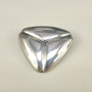 ヴィンテージ BIRKS スターリングシルバー ブローチ：モダニストピン