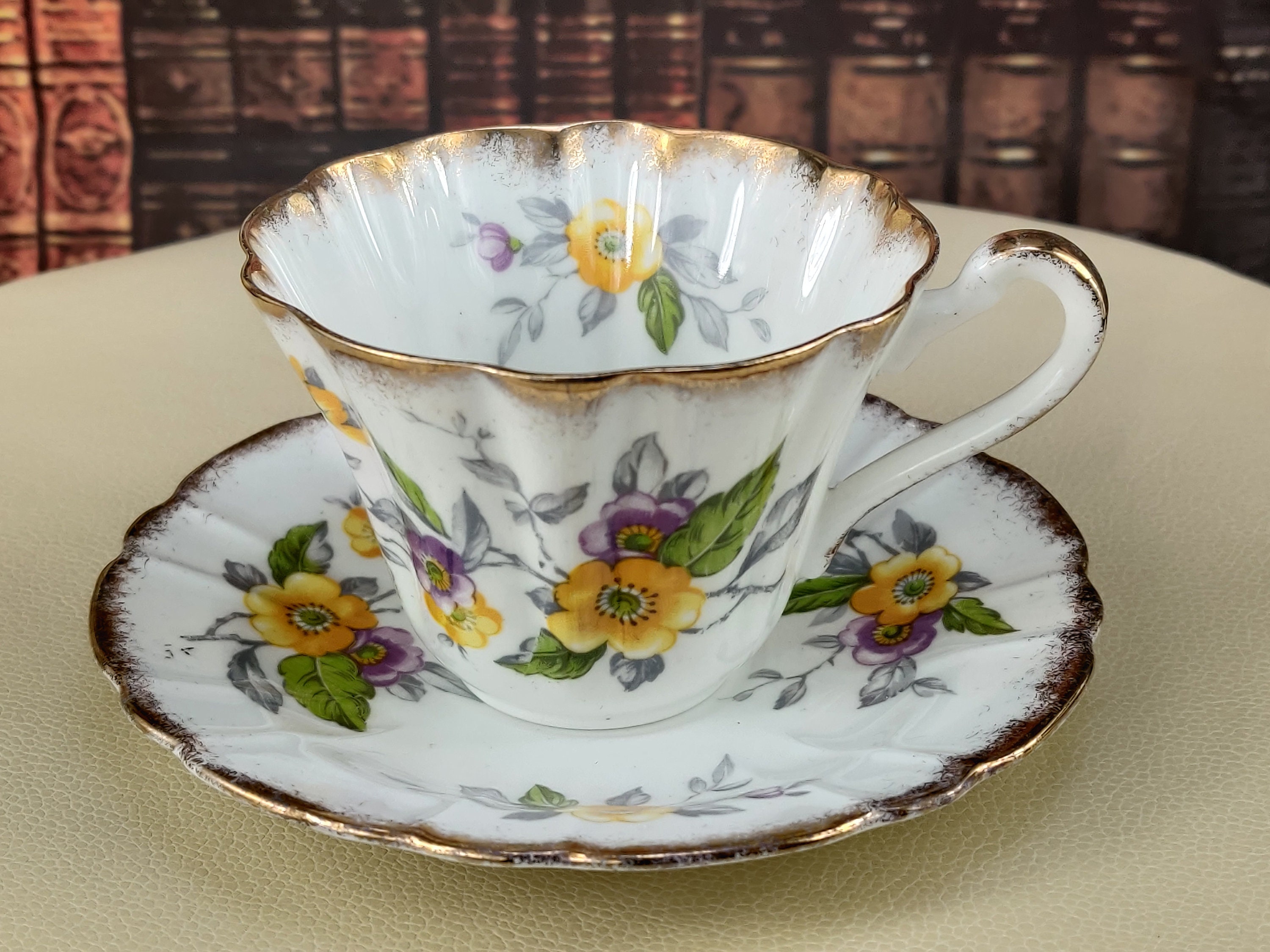 Vintage Tea Cup GLADSTONE Tea Cup and Saucer Etsy Canada
