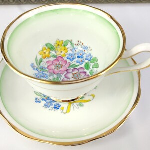 Taza de té, ROYAL ALBERT, taza de té y platillo, taza de té vintage