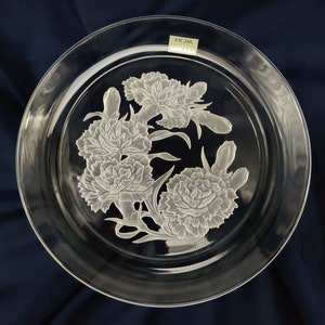 Decor Plate, MIKASA, Crystal Plate, Yamamoto, Holiday Gift