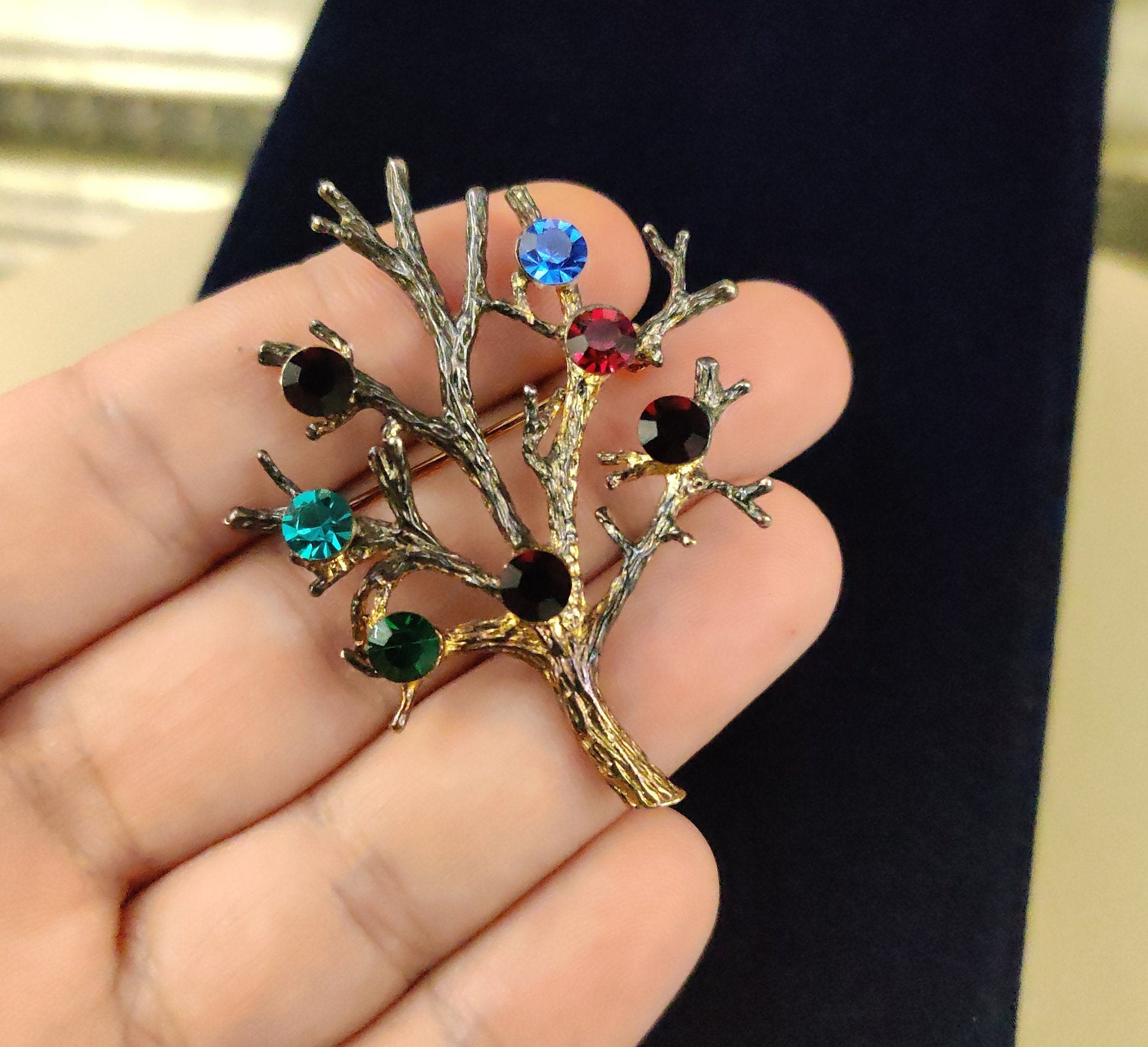 sterling Tree of Life ツリーブローチ 木 樹 ヴィンテージ sterling Tree of Life ツリーブローチ 木 樹 ヴィンテージ