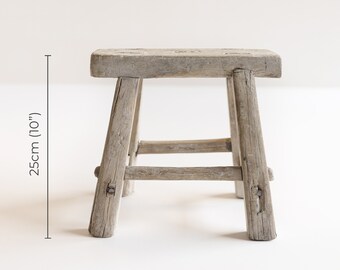Altholz Hocker Etsy