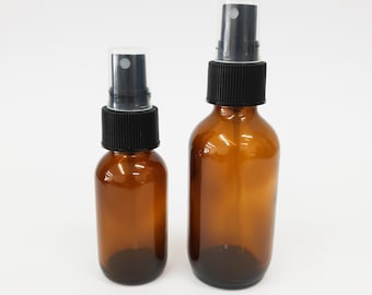 Spray Bottle - Amber Glass - 3 Sizes