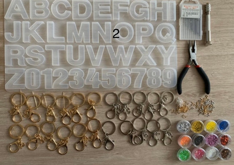 Full Kit Resin Casting Pendant Mold Bracelet Silicon Mould Etsy UK