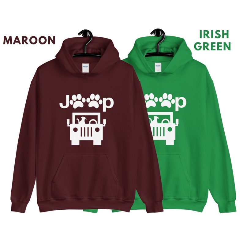 Jeep Dog Hoodie Dog in Car Hoodie Funny Dog Graphic Hoodie Etsy