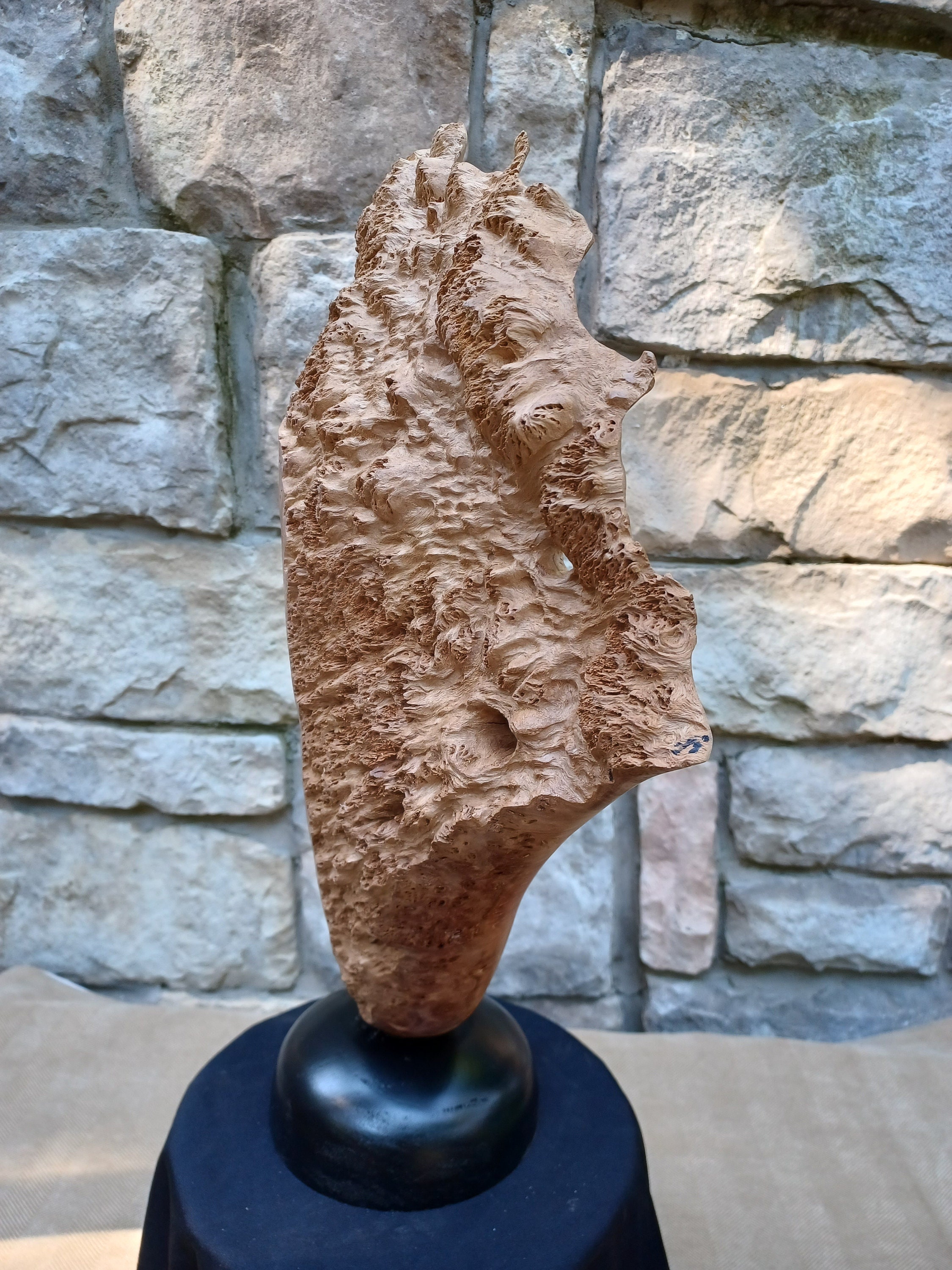 Hand Carved Burl Wood Sculpture in Australian Burl Wood - Etsy