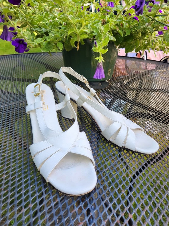 1970s Vintage Sandals Made in Italy 8N (modern 8.5