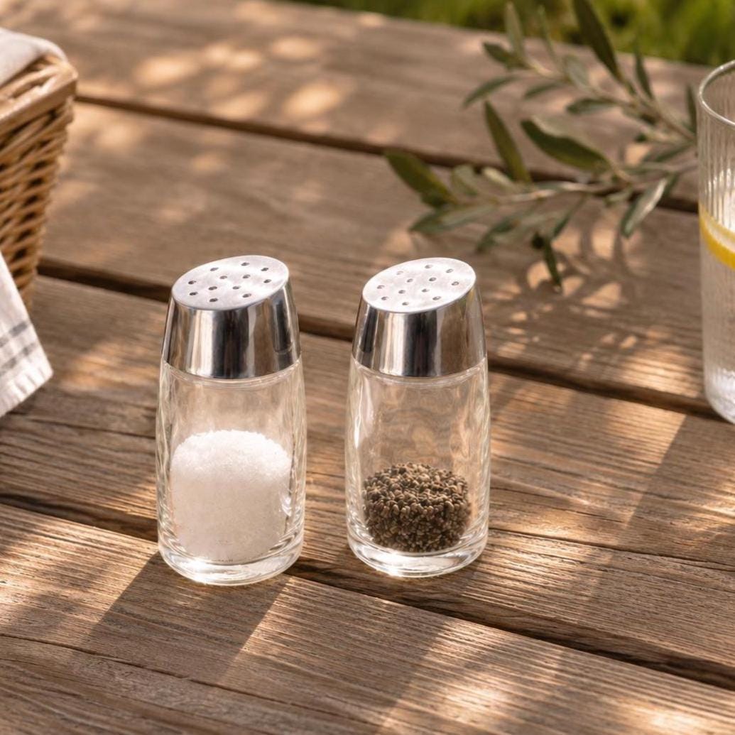 Anchor Hocking Salt & Pepper Shakers - Etsy