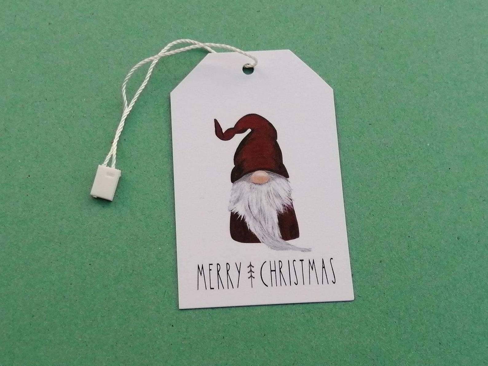 Gnome Christmas Gonk Gift Tag Multi Pack. Available in Packs | Etsy