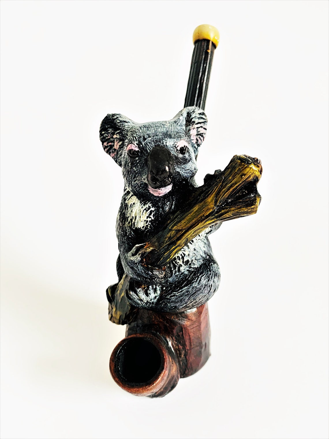 Koala Tobacco Smoking Large Pipe Handmade Pipes Collectible 7 Etsy