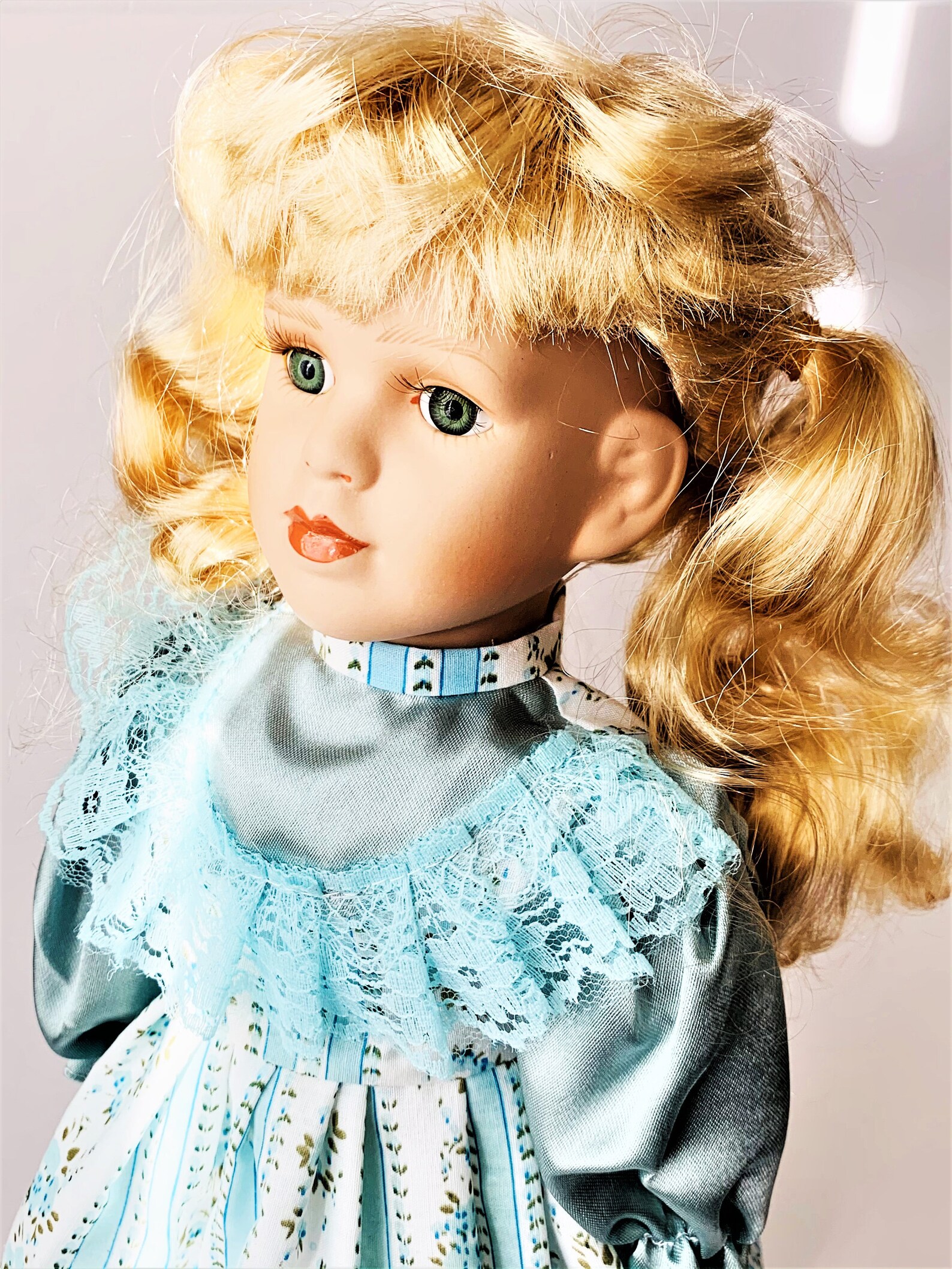Porcelain Doll 16 The Classical Collection Blond Doll Etsy