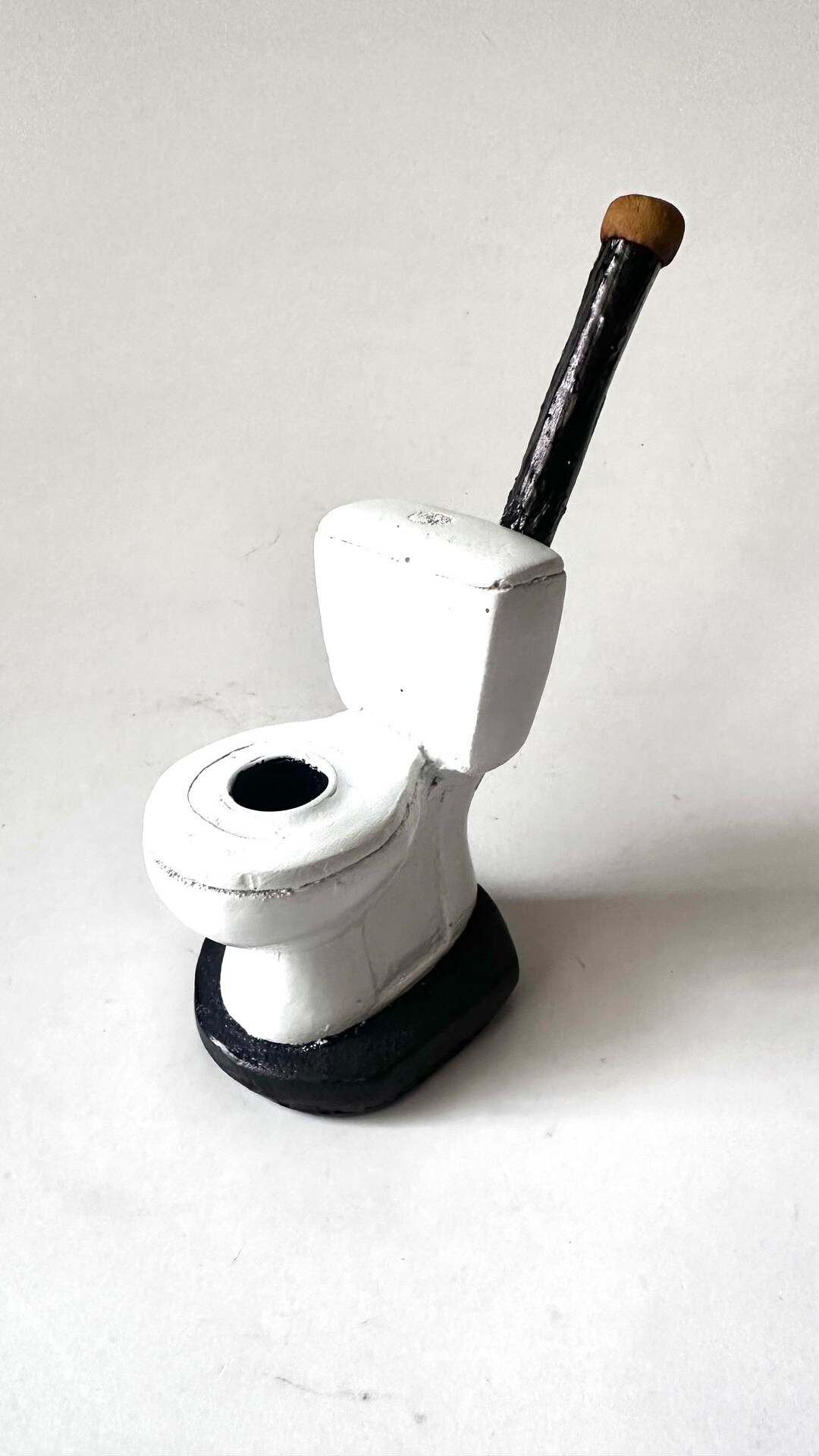 Toilet Design Tobacco Smoking Pipe Pipe Handmade Collectible 6 Etsy