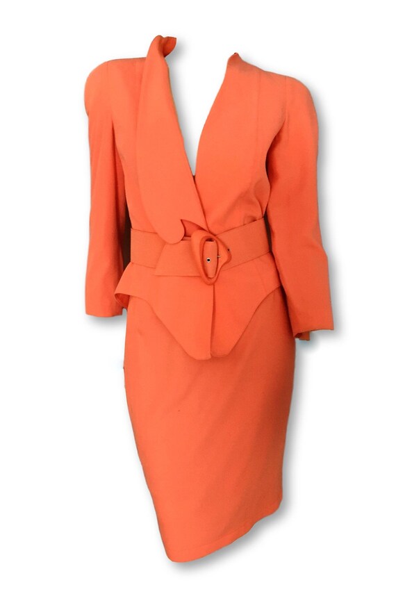 Vintage Thierry Mugler power suit