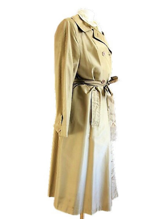 Celine, beige shimmering trench vintage