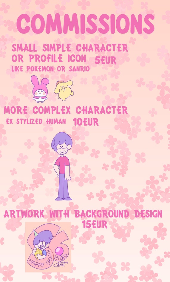 ART COMMISSIONS Etsy