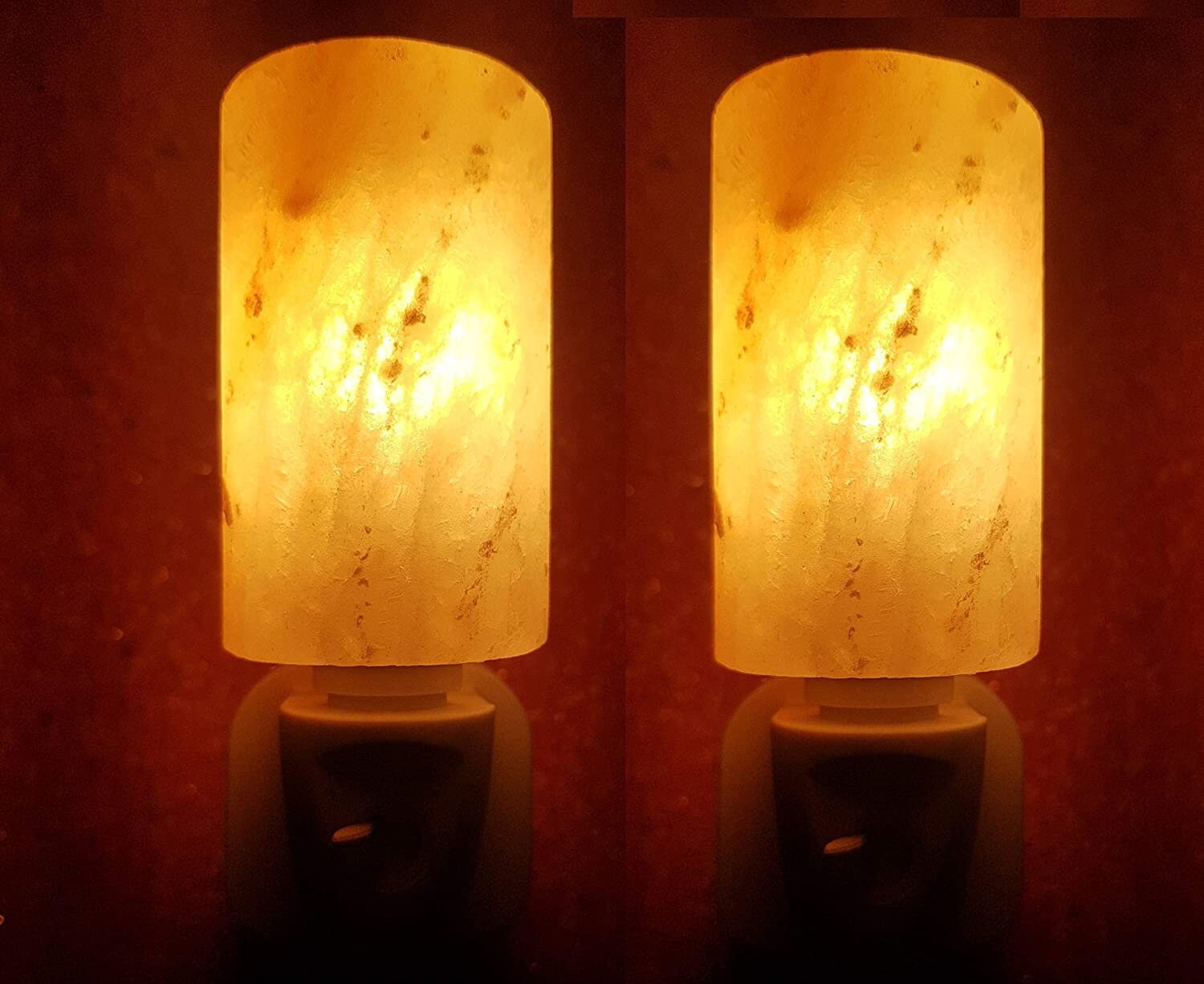 Salt Lamp Plug in Night Light Himalayan Rock Salt lamp Etsy