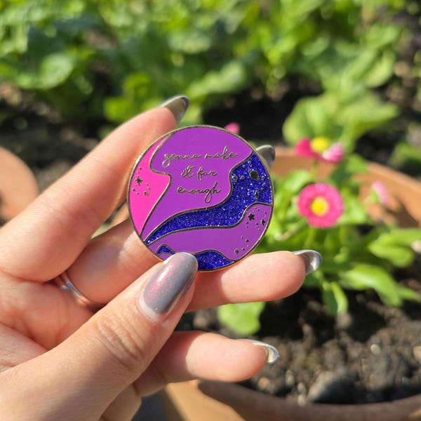Ateez Enough Pin