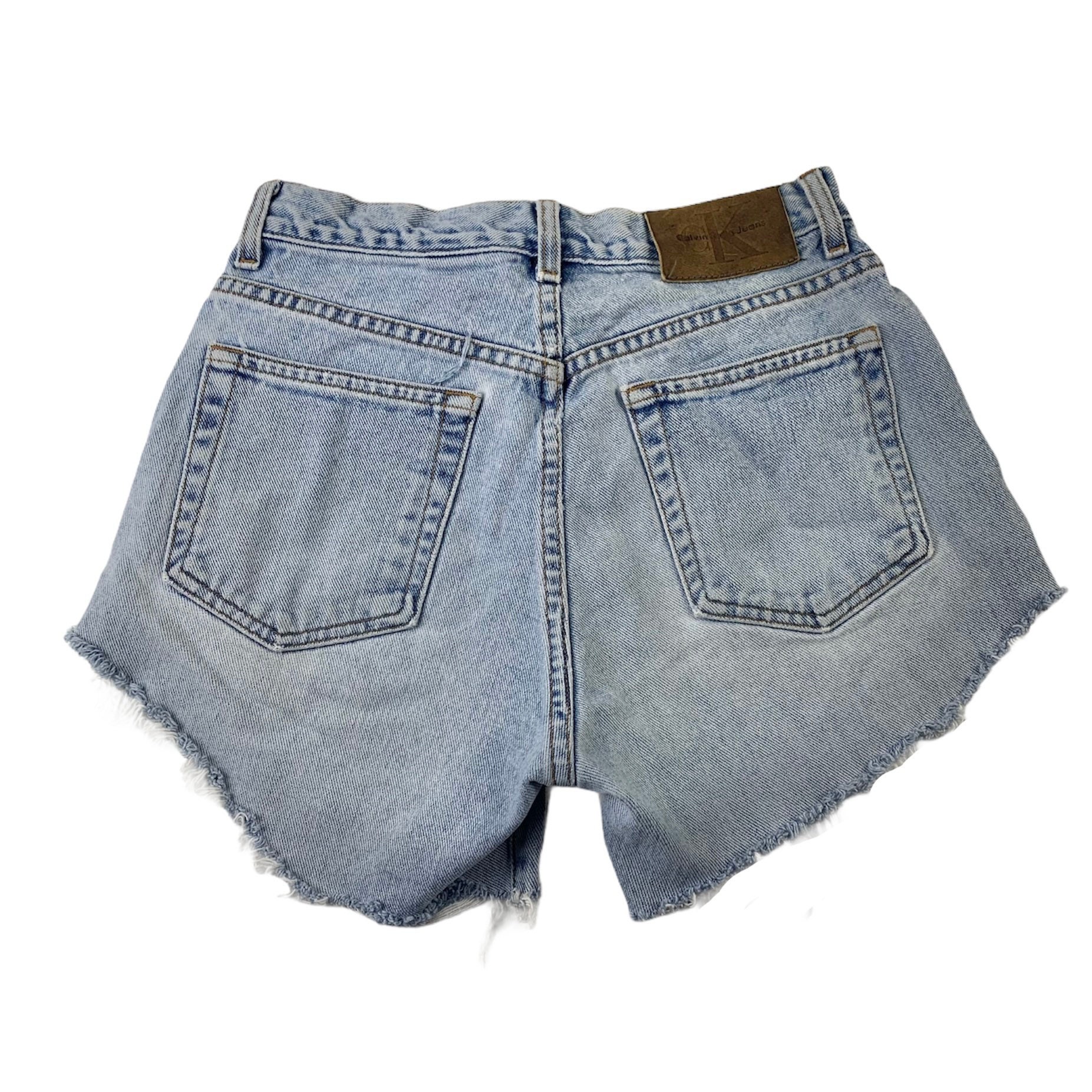 Vintage CK Calvin Klein Cut off Jean 