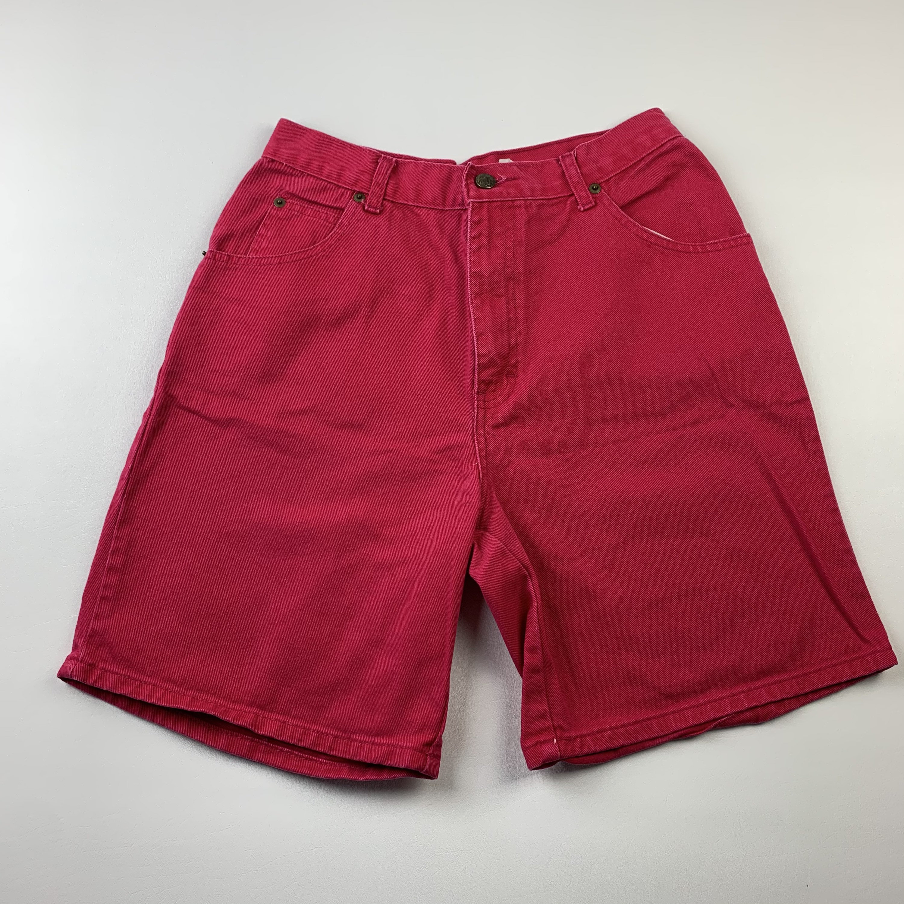 Vintage SOSTANZA Mom Shorts Hot Pink 