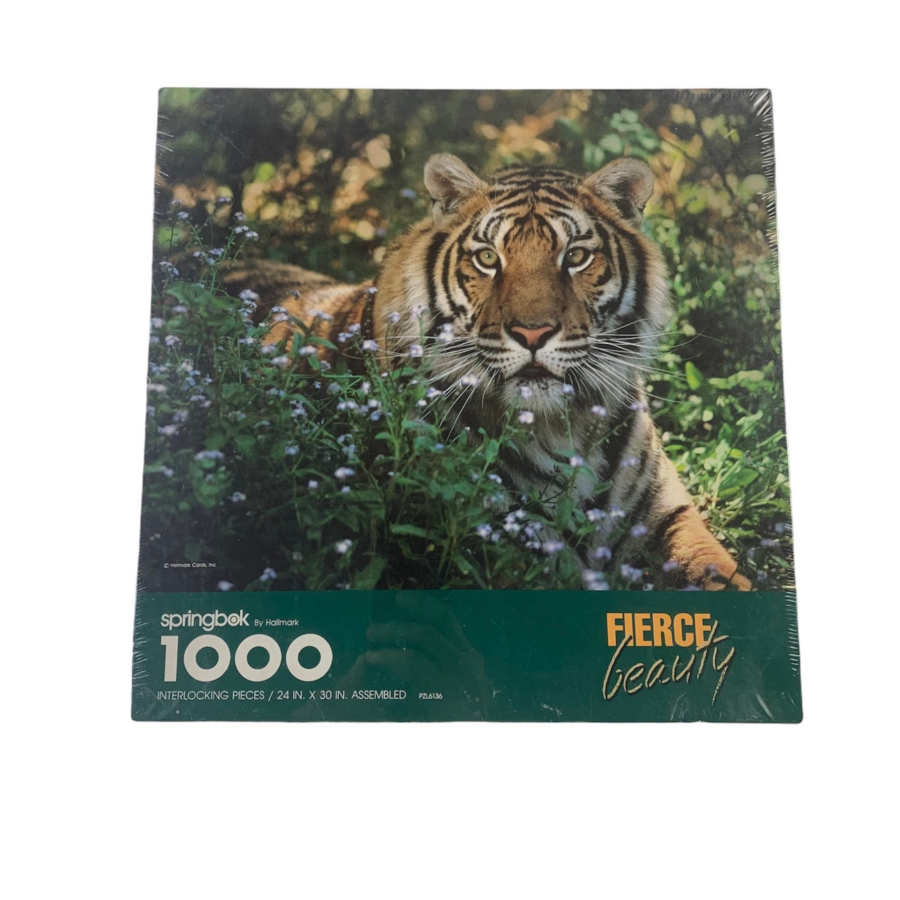 Tiger 'Ferocious Bengal Tiger' 3D Wood Jigsaw Puzzle