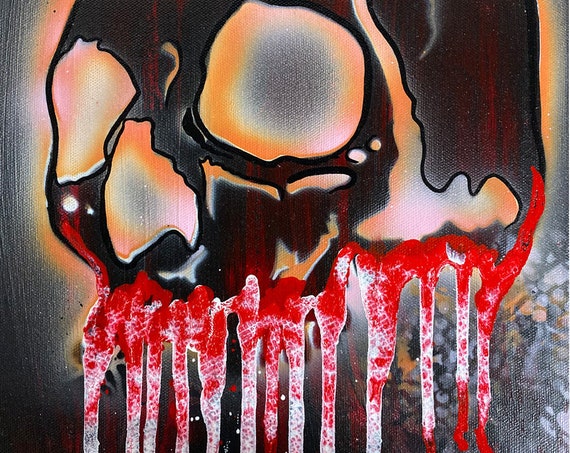 Skull Study Series #34 , Pop Art , Modern Art , Contemporary Art