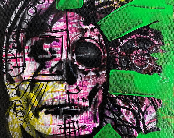 Skull Study Series #31, Pop Art , Modern Art , Contemporary Art