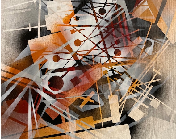 Chaotic Geometry Series #12 , Pop Art , Modern Art , Contemporary Art