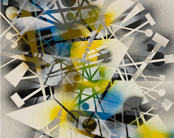 Chaotic Geometry Series #11 , Pop Art , Modern Art , Contemporary Art