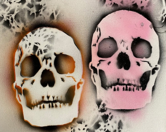 Skull Study Series #40 , Pop Art , Modern Art , Contemporary Art