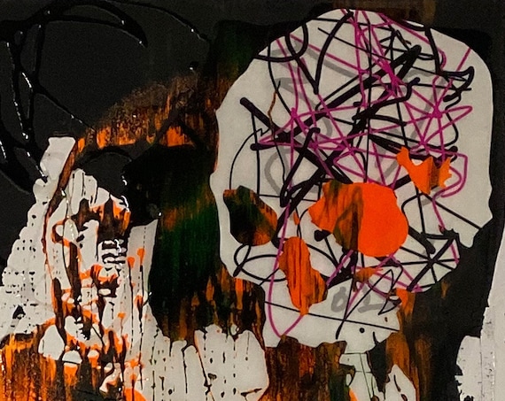 Skull Series , Pop Art , Modern Art , Contemporary Art